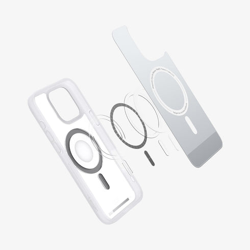 כיסוי Spigen לאייפון 16 מסדרה אולטרה היברידי קלאסי (MagFit)